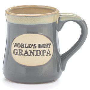 WORLD'S BEST GRANDPA PORCELAIN MUG